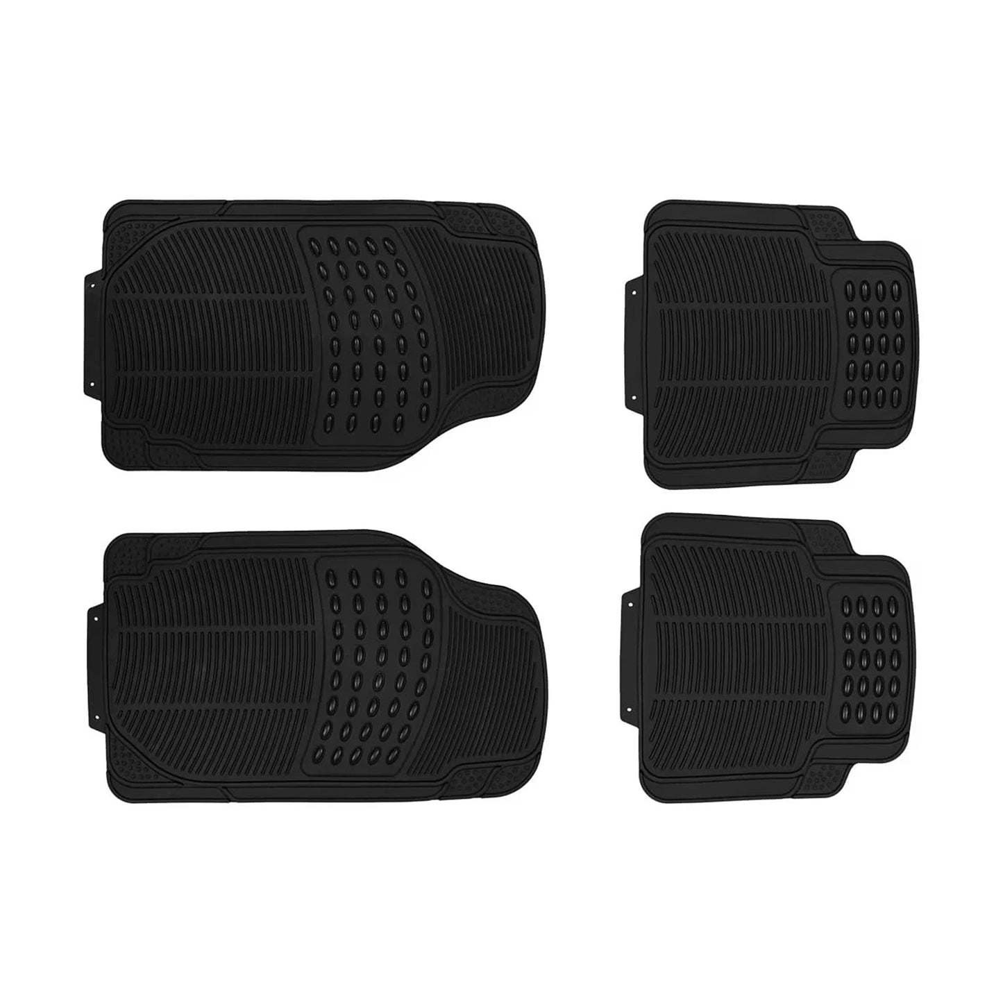 4 Piece Heavy Duty Car Floor Mats Universal Fit