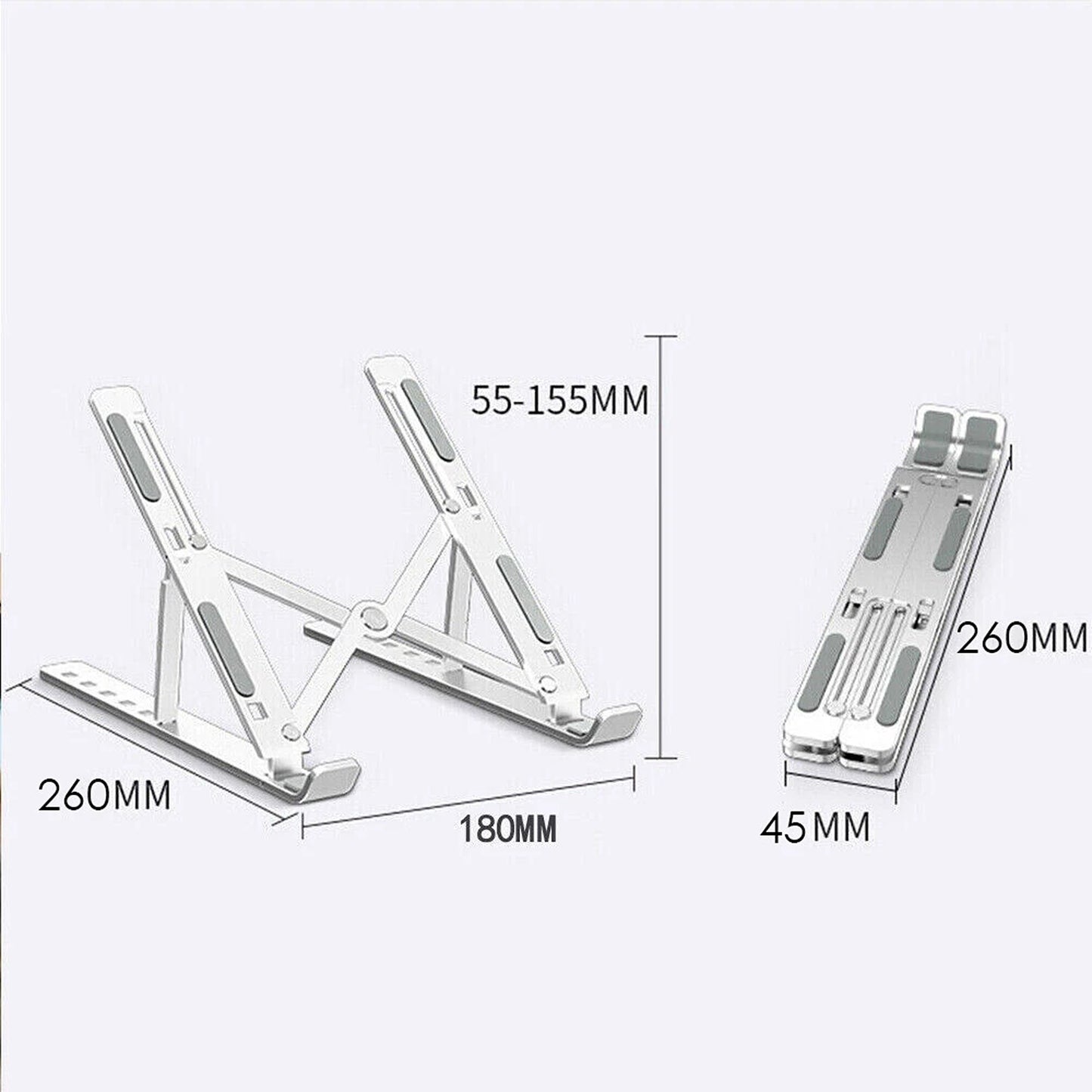 Adjustable Laptop Stand Aluminium Cooling Notebook Holder