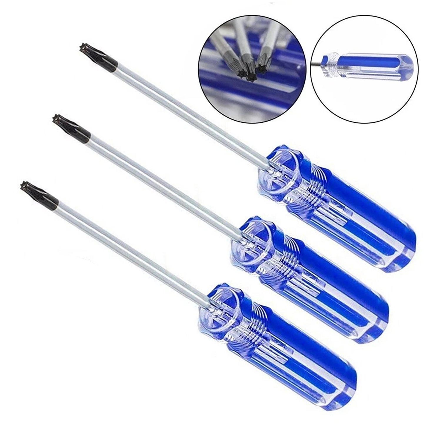 T8 T9 T10 Magnetized Torx Security Screwdriver For Xbox 360 PS3 Repair
