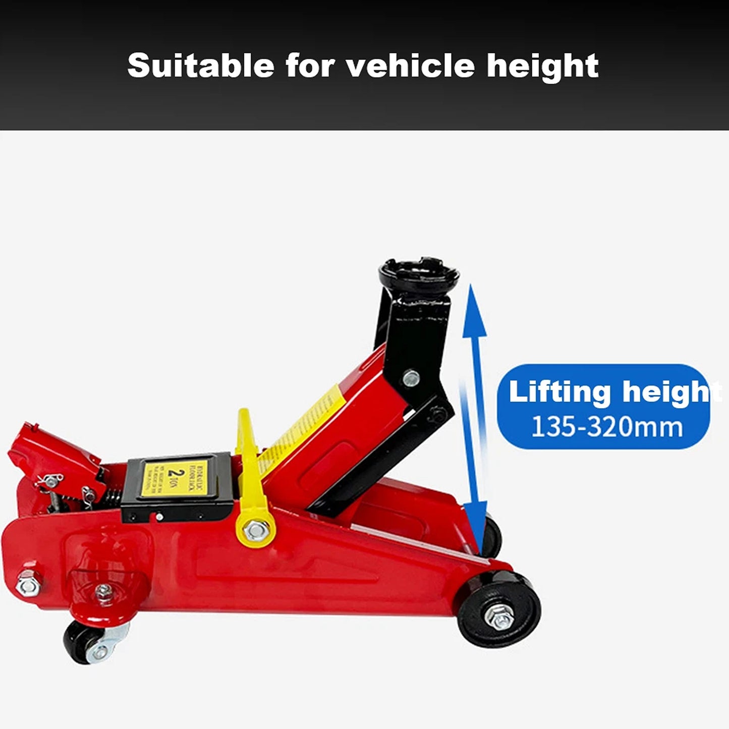 2 Ton Low Profile Hydraulic Trolley Jack Car Quick Lifting