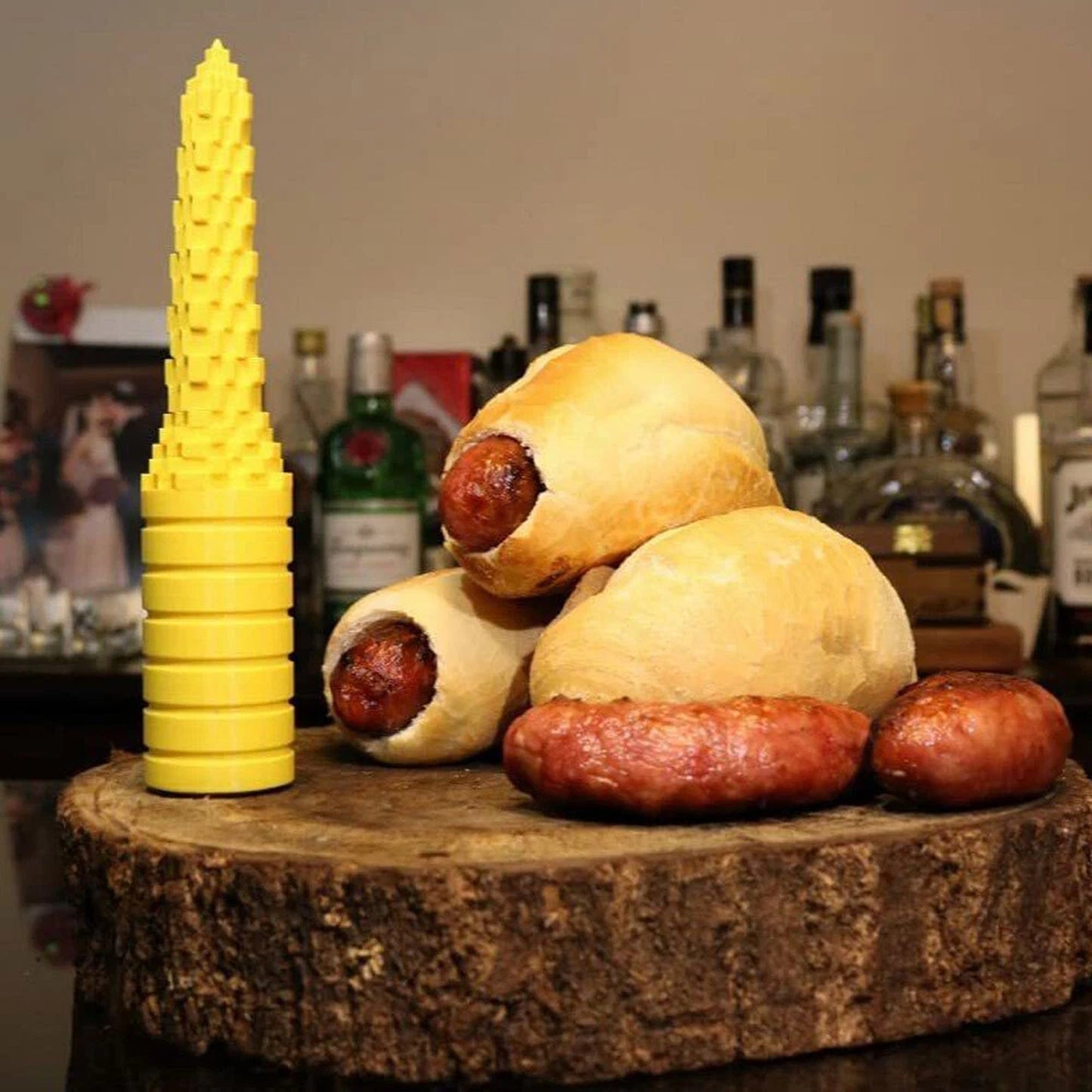 BBQ Hot Dog Bun Driller Leakproof Hotdog Tool