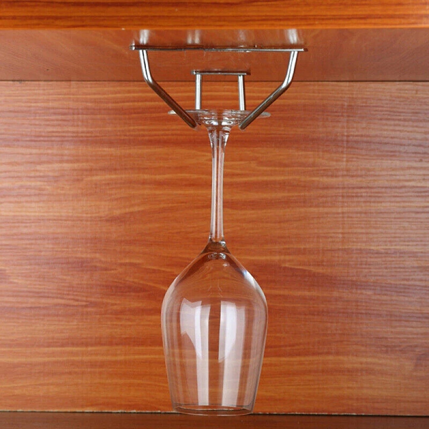 Bar Hanging Wine Glass Cup Holder Steel Wine Rack