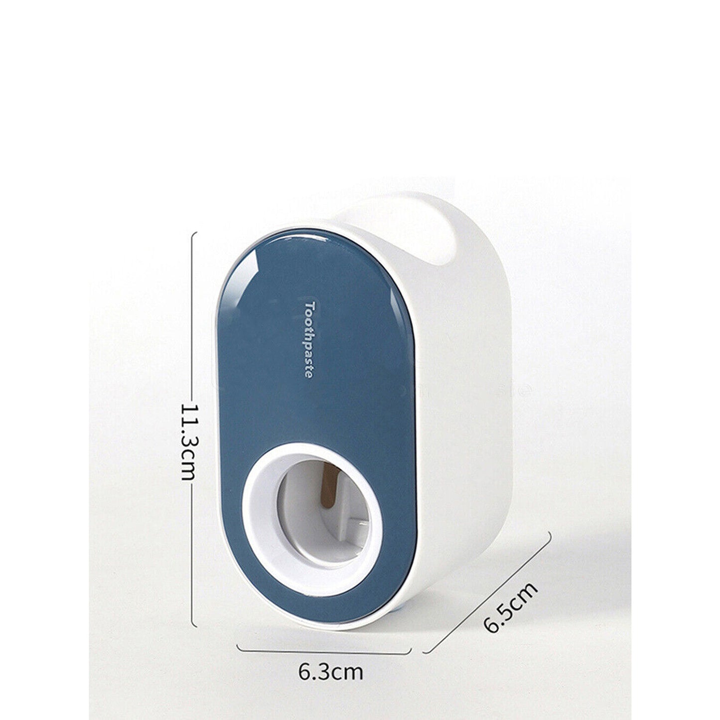 Wall Mounted Toothbrush Holder Automatic Toothpaste Dispenser