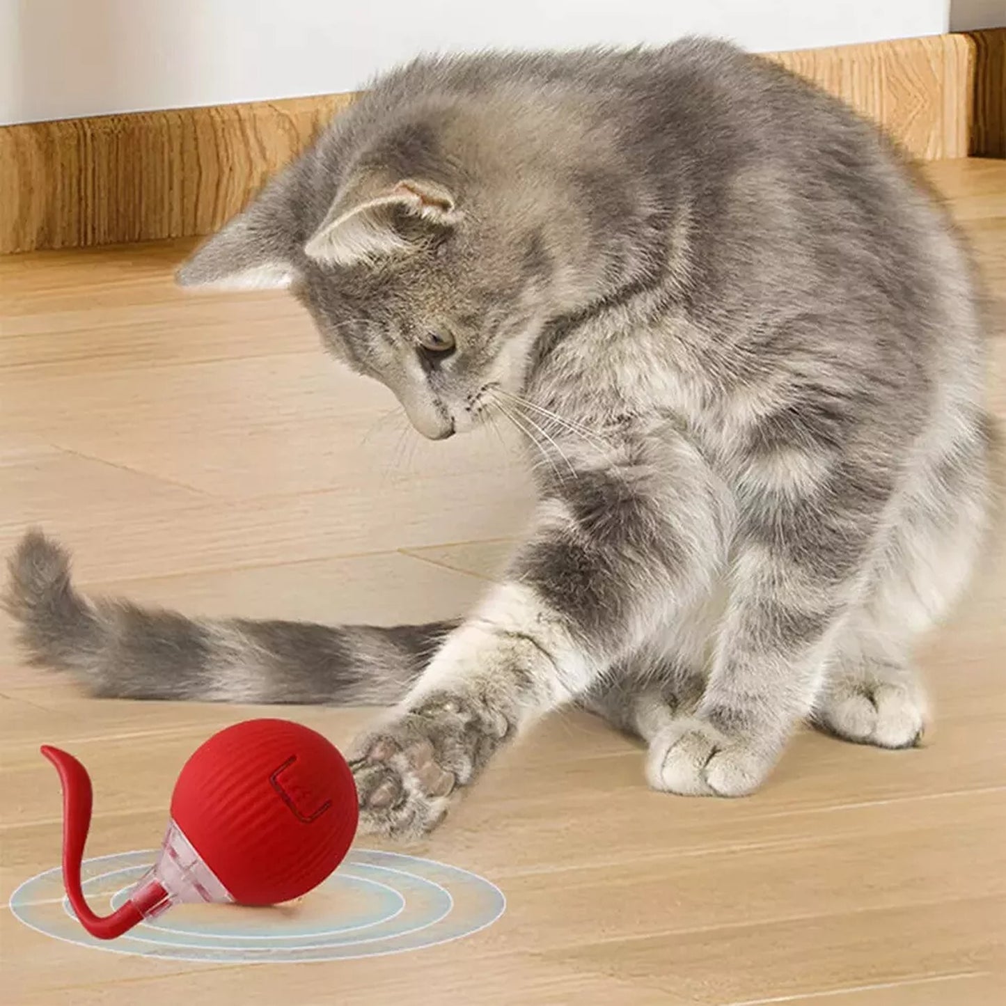 Automatic Rolling Ball Toy for Cats and Dogs Electric Pet Toy