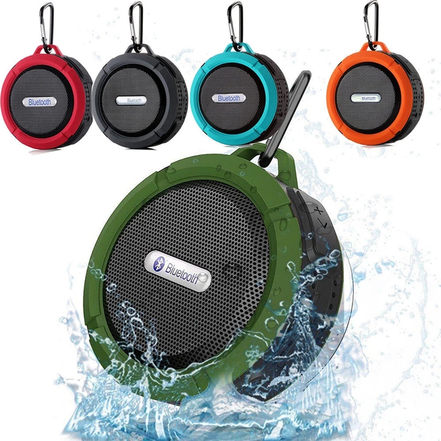 Portable Bluetooth Shower Speaker Waterproof Wireless for Car