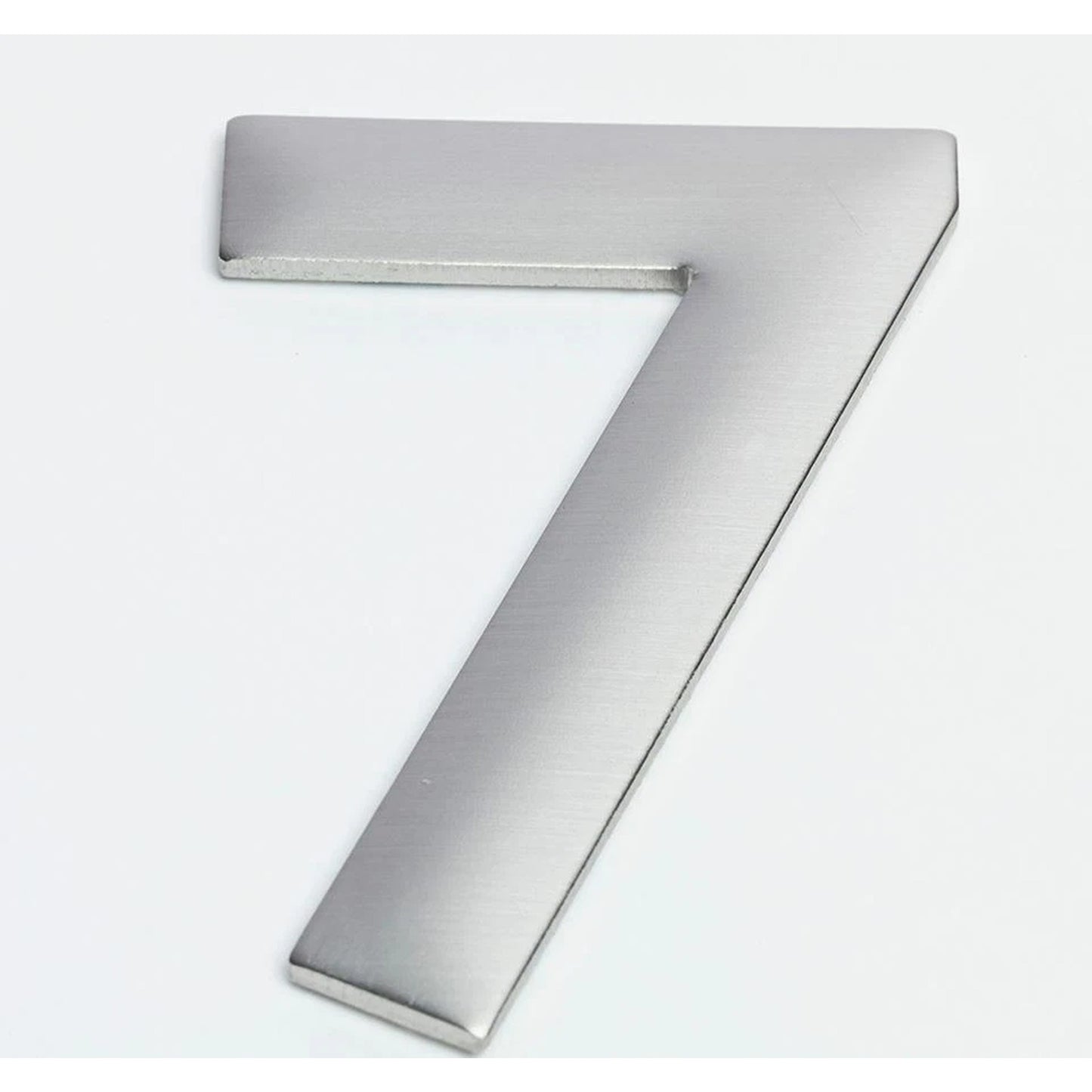Stainless Steel House Numbers for Door Letterbox or Wall Plaque Stick On