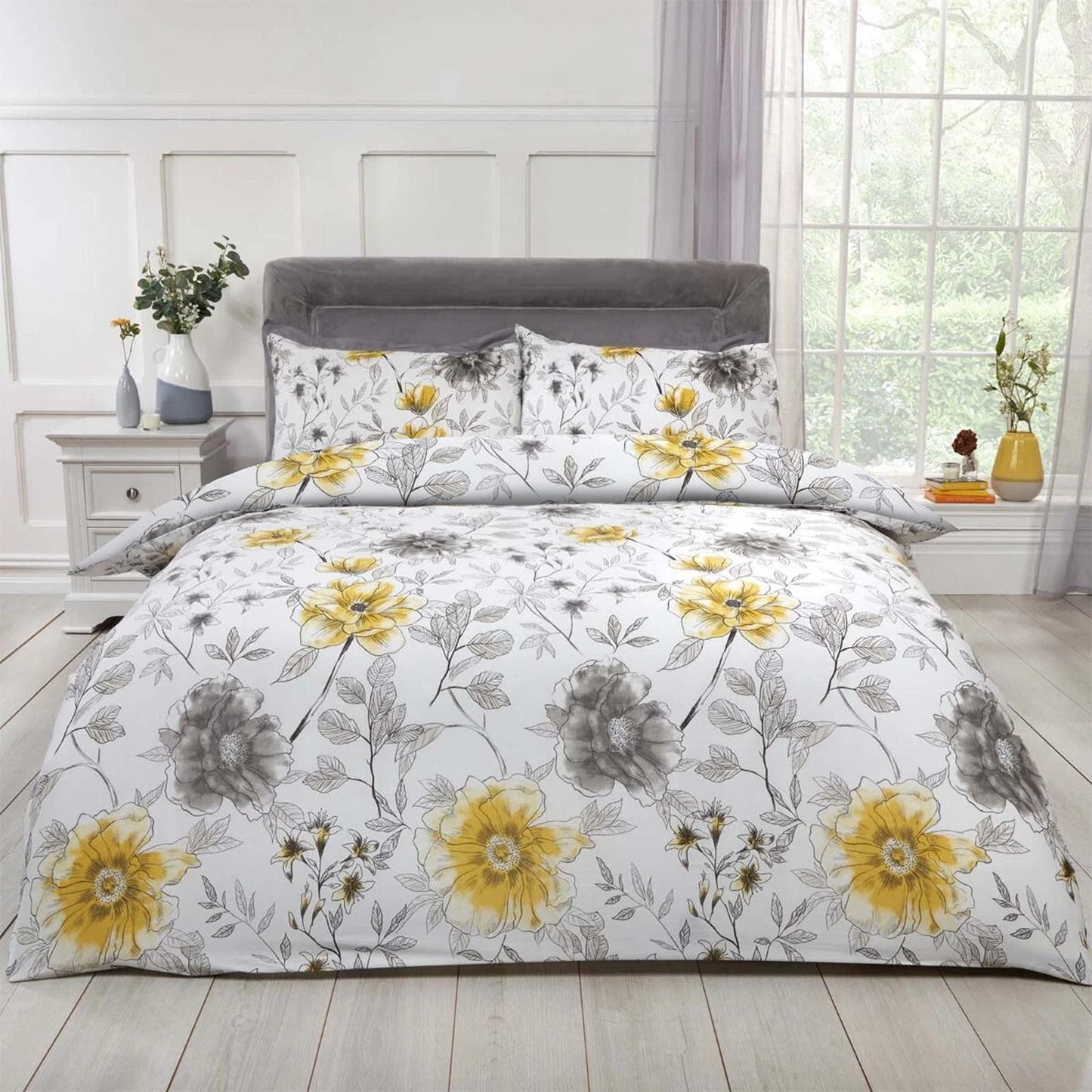 Waltz Ultra Soft Duvet Cover Set with Pillowcases All Sizes