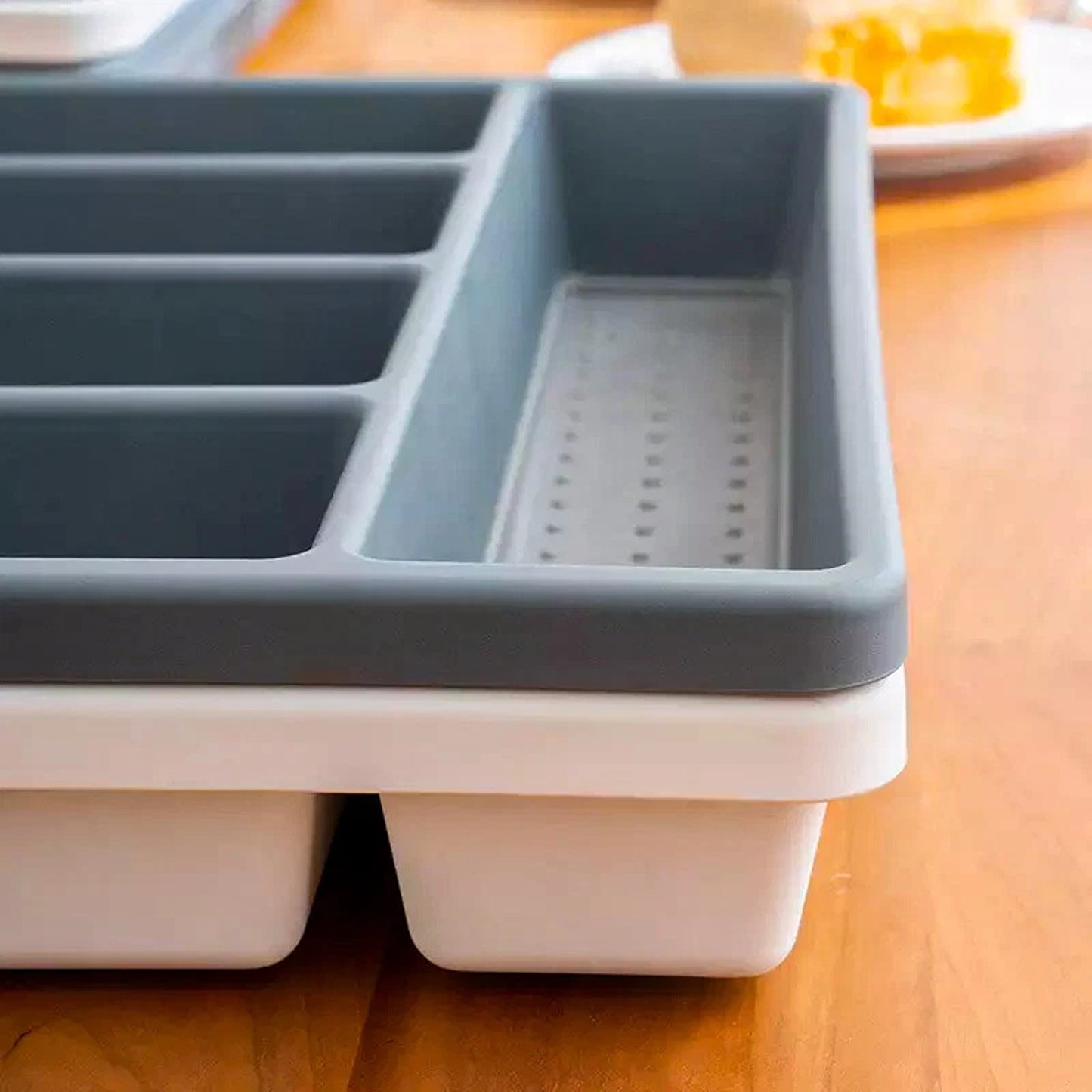 Utensil Organizer Large Kitchen Cutlery Tray Multi Purpose Drawer Insert
