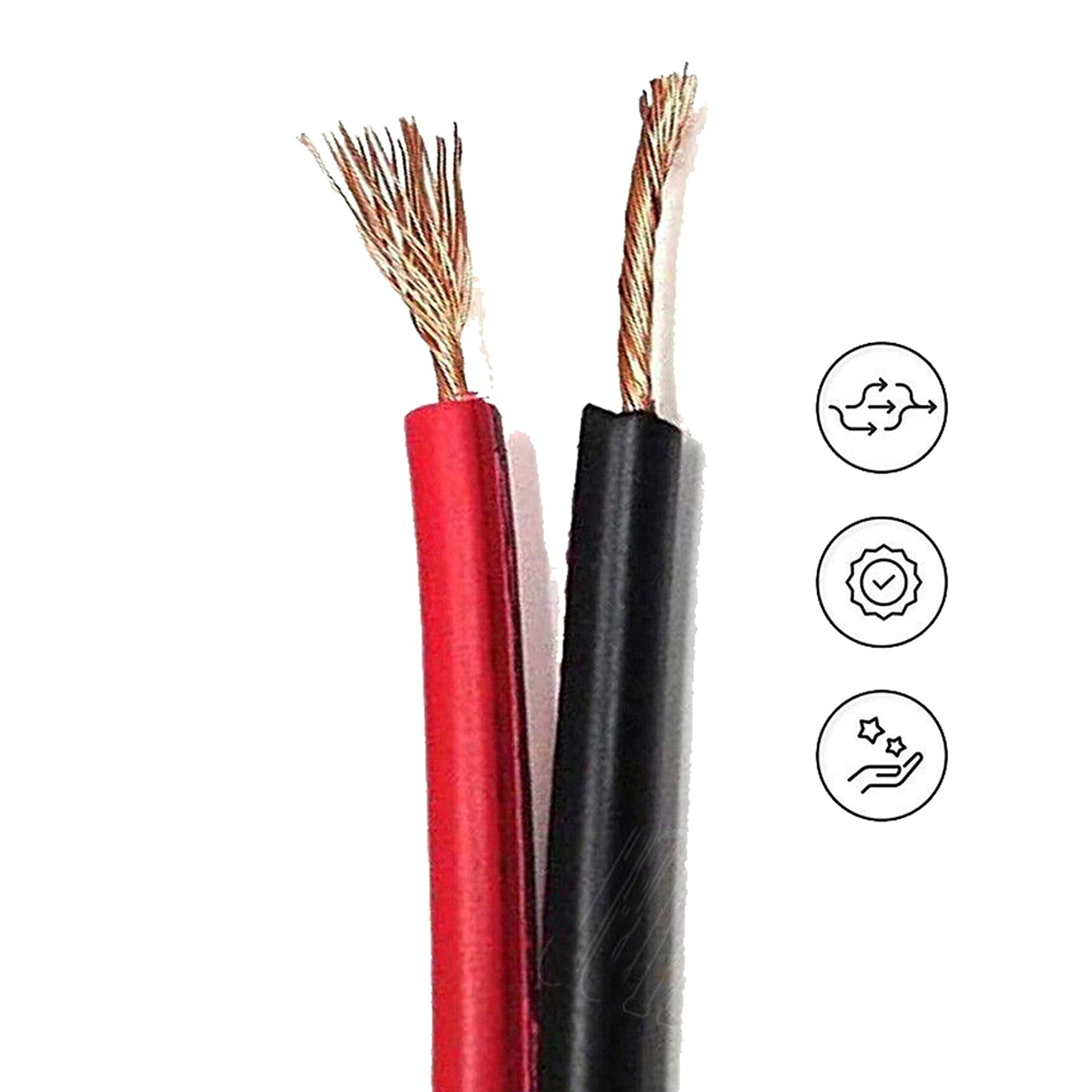 Speaker Cable Wire Sound Home Stereo Hifi Car Audio 100M