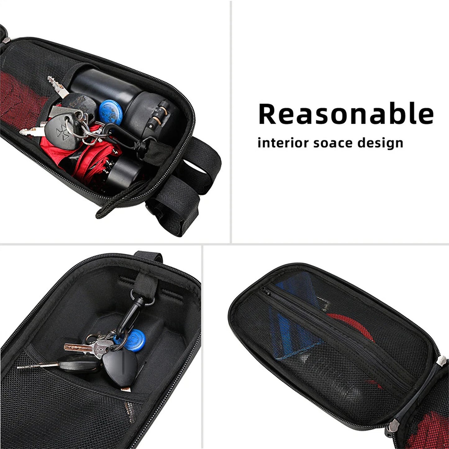 Electric Scooter Front Bag Waterproof Storage Accessories