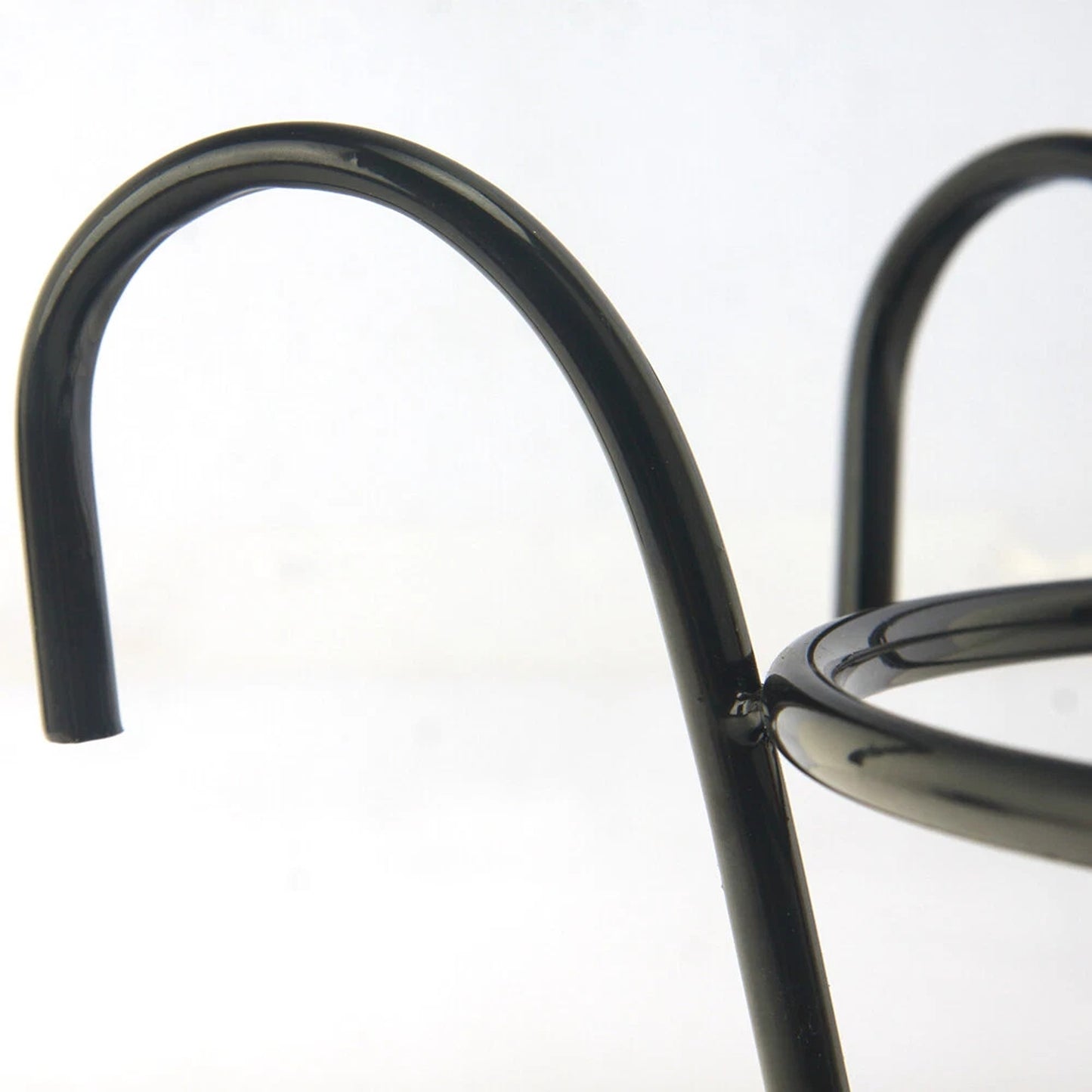 Hanging Metal Flower Holder Shelf Stand Basket Garden Storage 6x