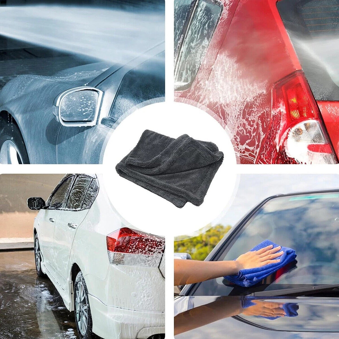 Ultra Absorbent Microfiber Drying Cloth for Vehicles