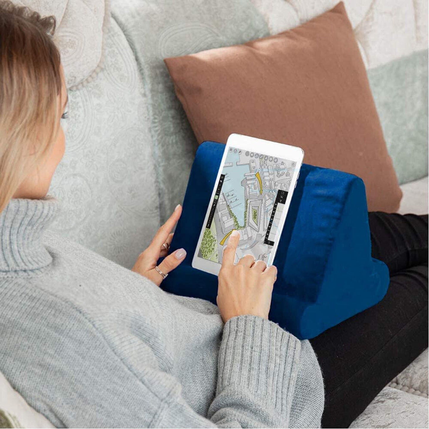 Reading Cushion Tablet Pillow Stands For iPad
