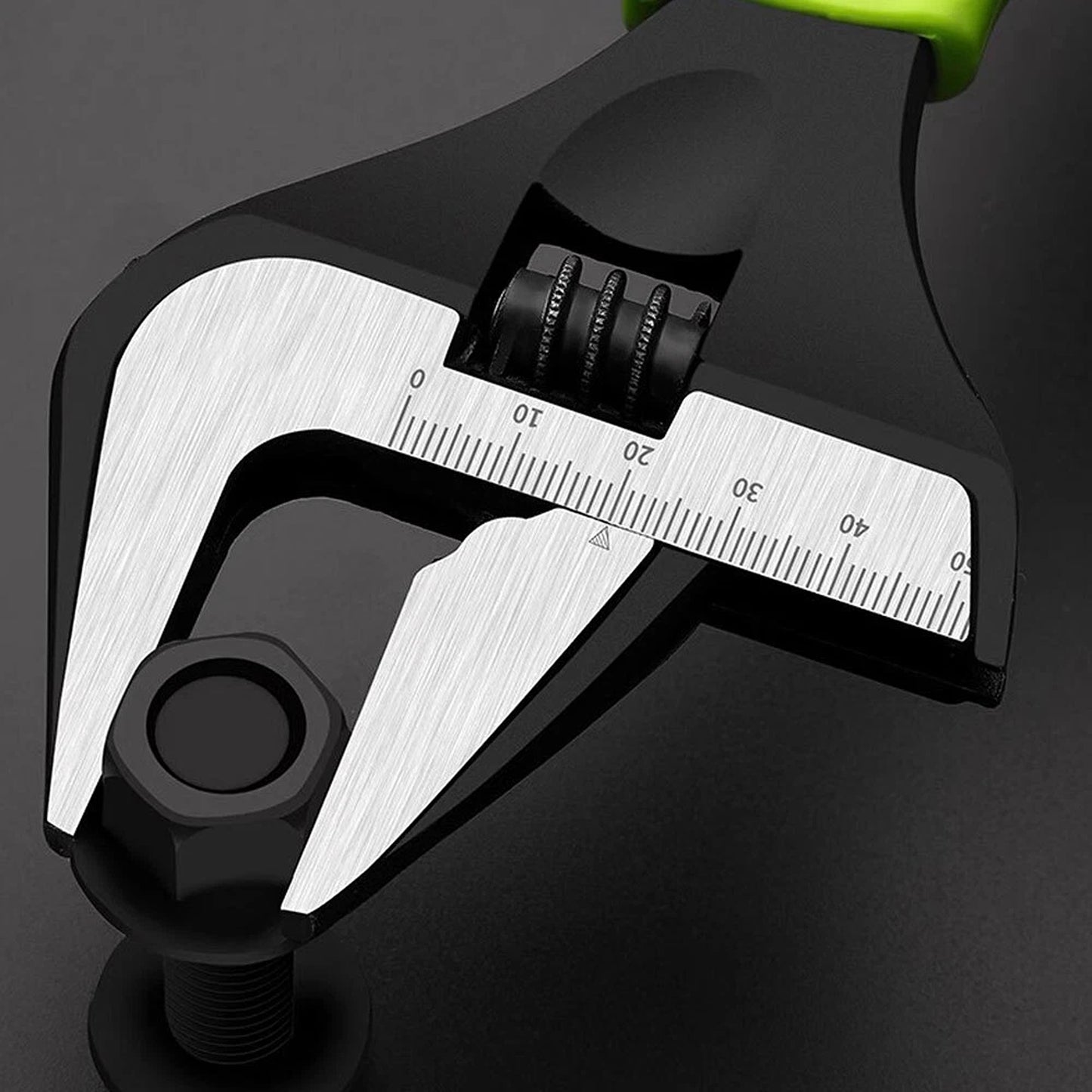 Adjustable Shifting Wrench Spanner with Wide Jaws 6 8 10 12 Inch