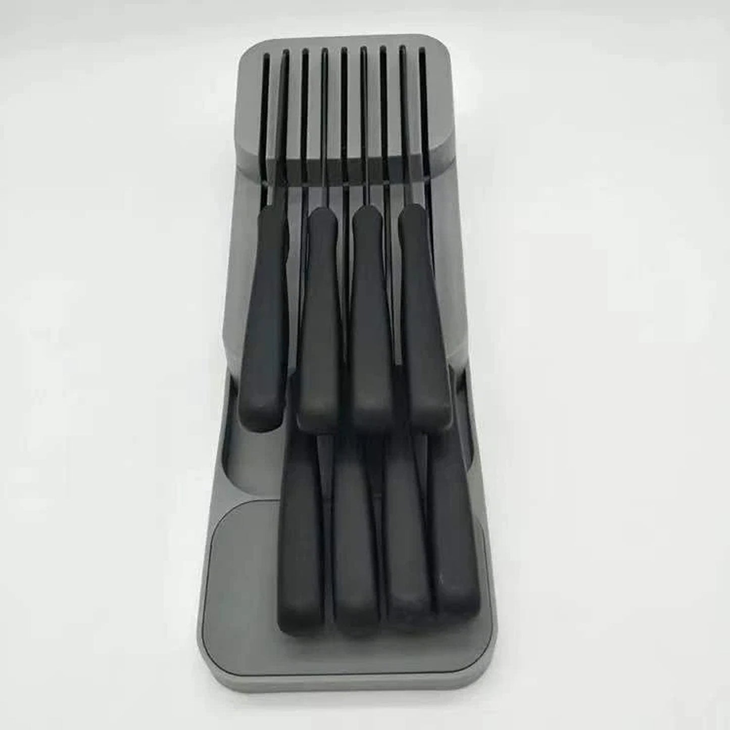 Knife Block Drawer Holder for Kitchen Organization