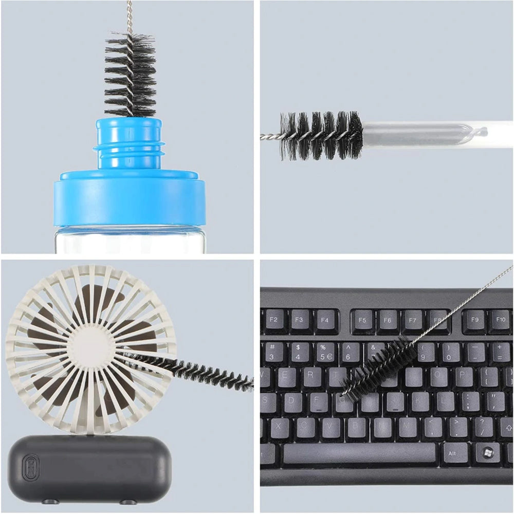 2 Set Nylon Straw Brush Cleaner