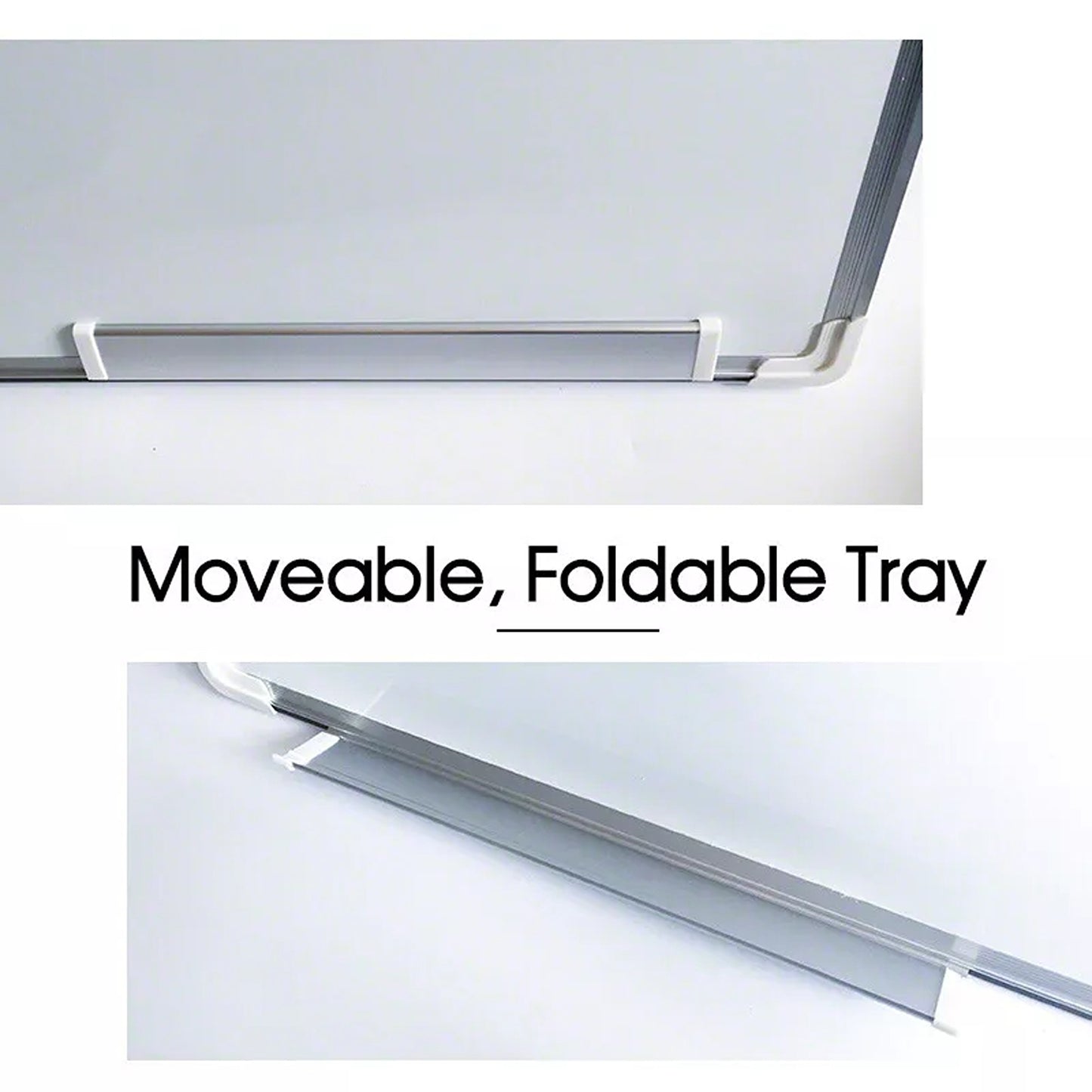 Portable Magnetic Whiteboard 90x60CM for Home and Office