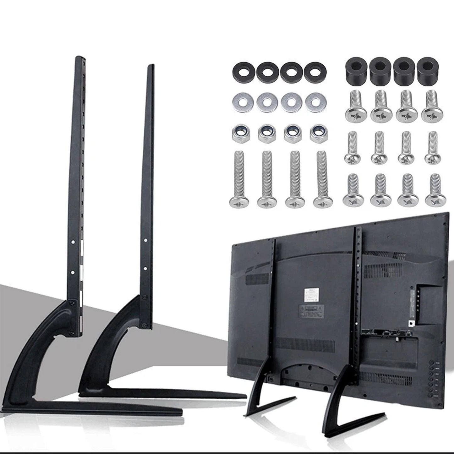 Universal Table Top TV Stand Bracket Base Pedestal Mount 32 to 70 Inch