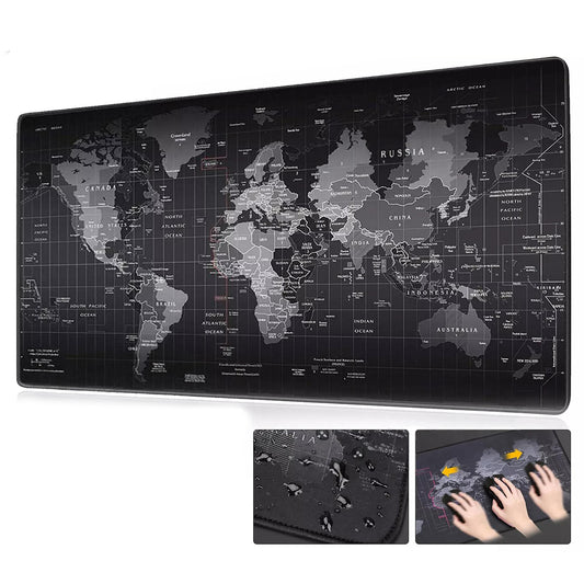 Extra Large Gaming Mouse Pad Desk Mat Anti Slip Rubber Mousepad Black