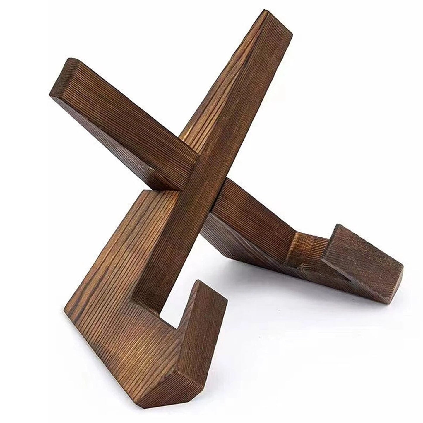 Solid Wood Reading Stand Home Decor Organizer