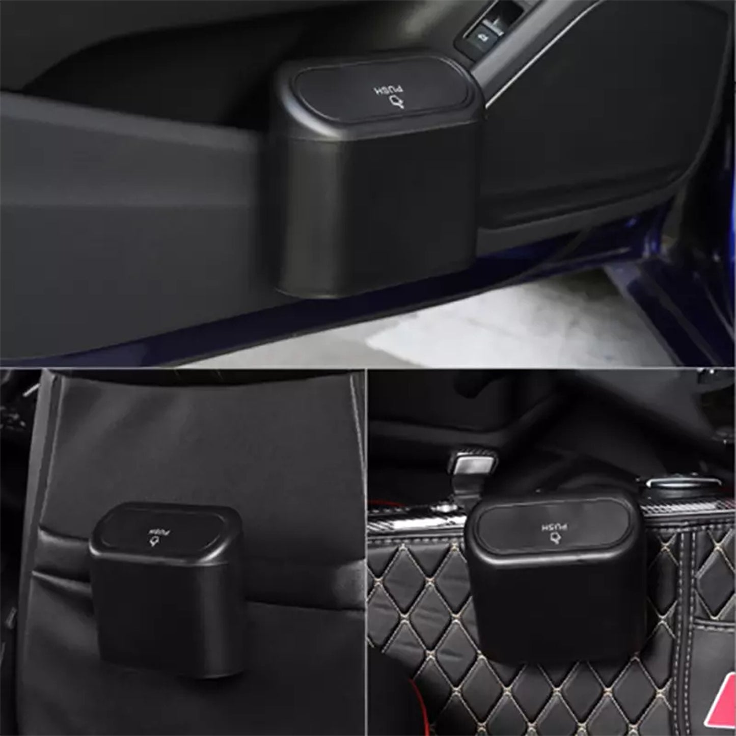 Portable Car Trash Holder Bin for Dust and Waste