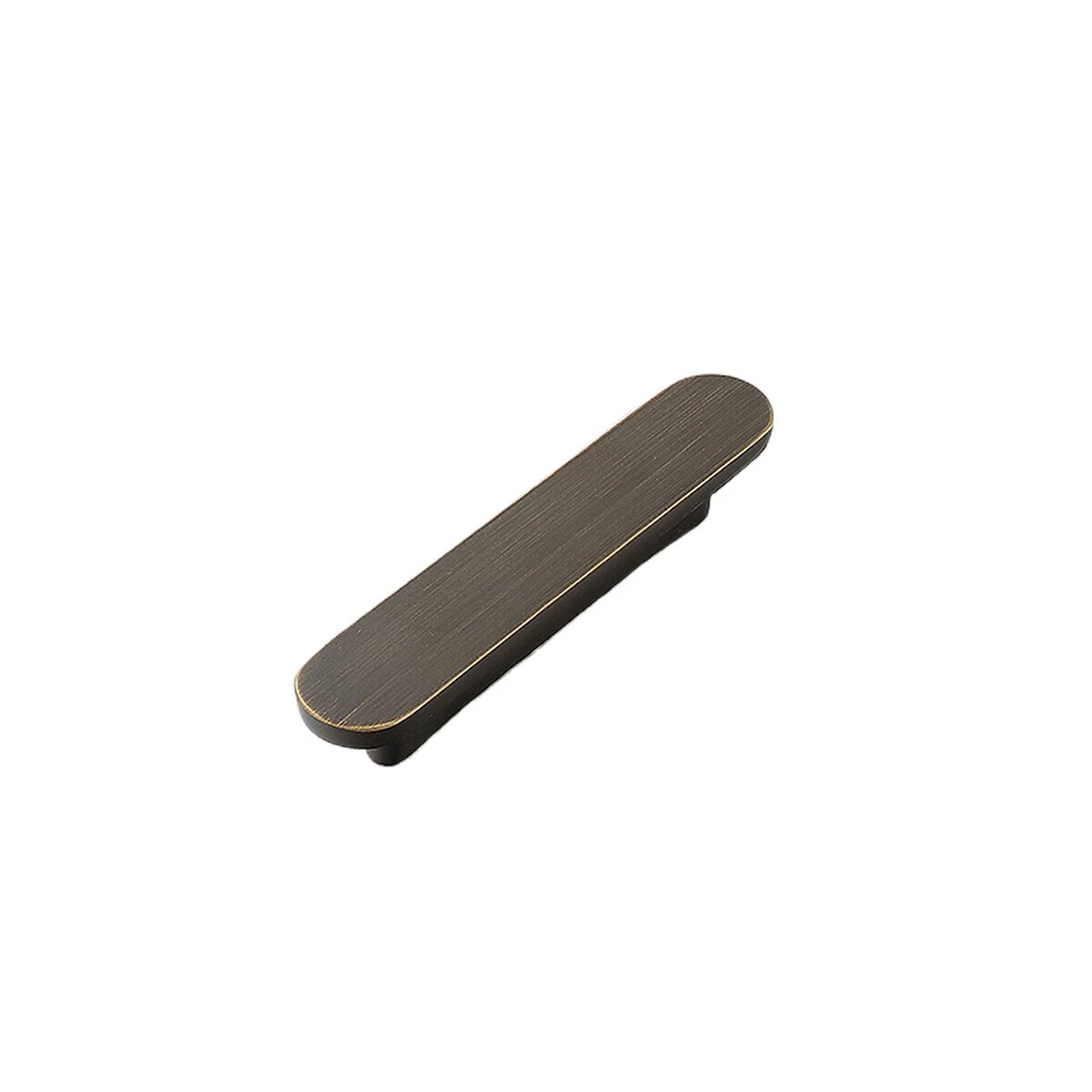 Simple Brass Door Handle Cabinet Pull Knob Wardrobe Handle 4 Sizes for Kitchen