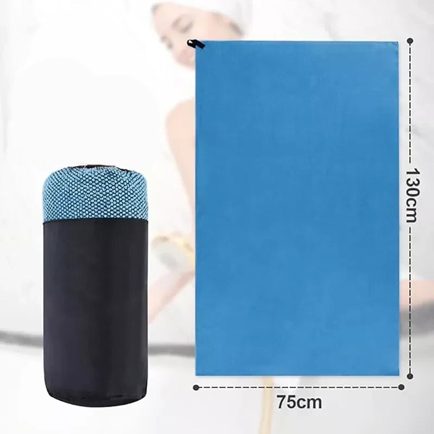 Microfiber Towel for Gym Sport Travel Camping Swimming and Bath