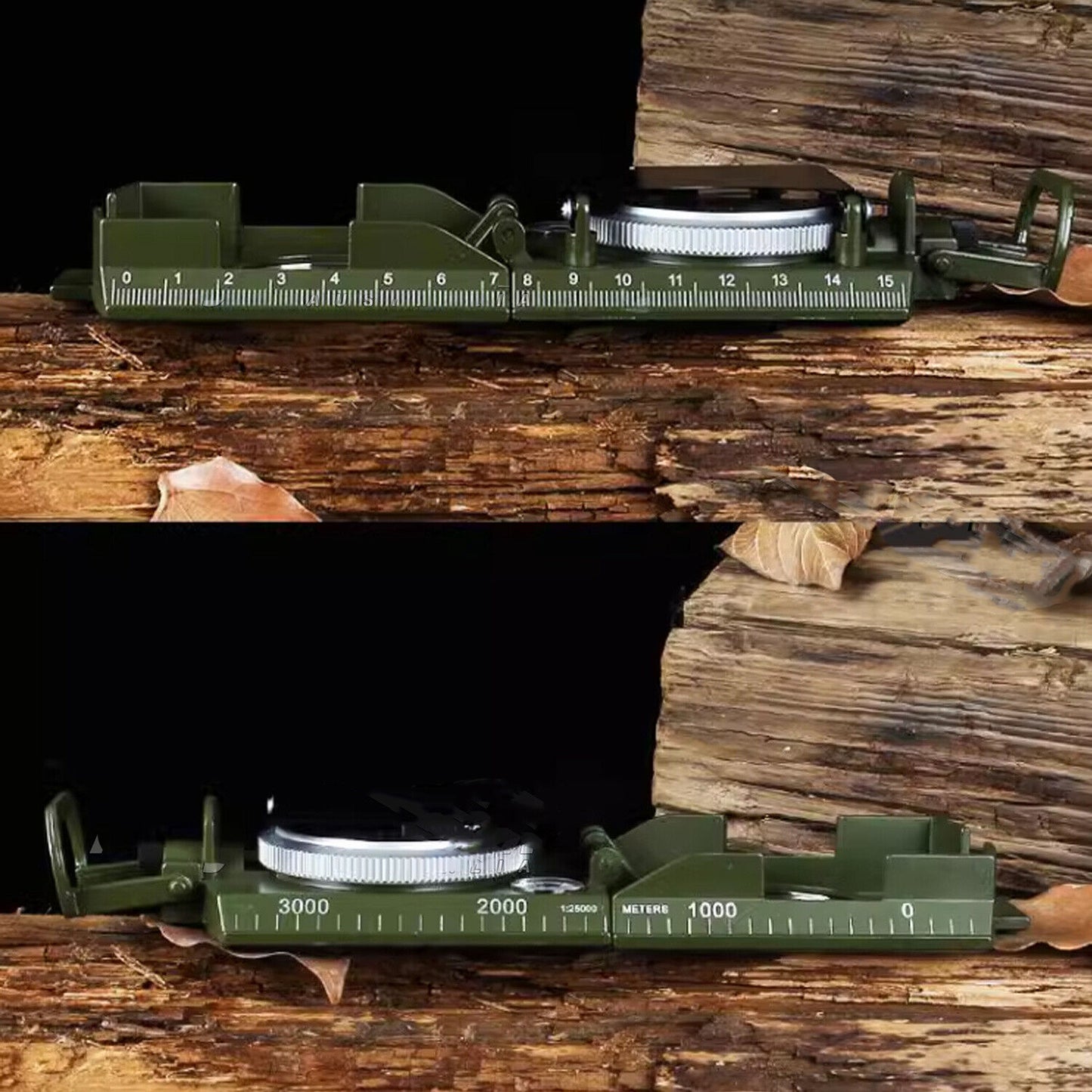 Outdoor Military Metal Sighting Compass Gear Survival