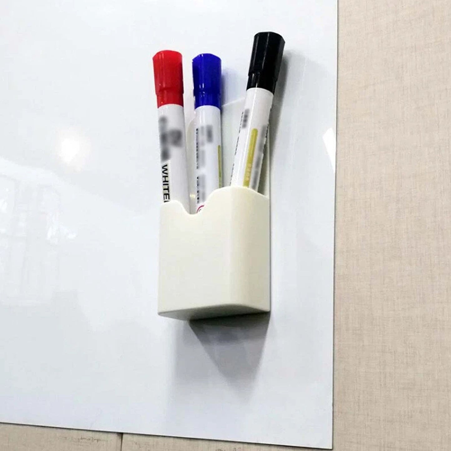 Magnetic Pencil and Eraser Storage Box for Home or Office