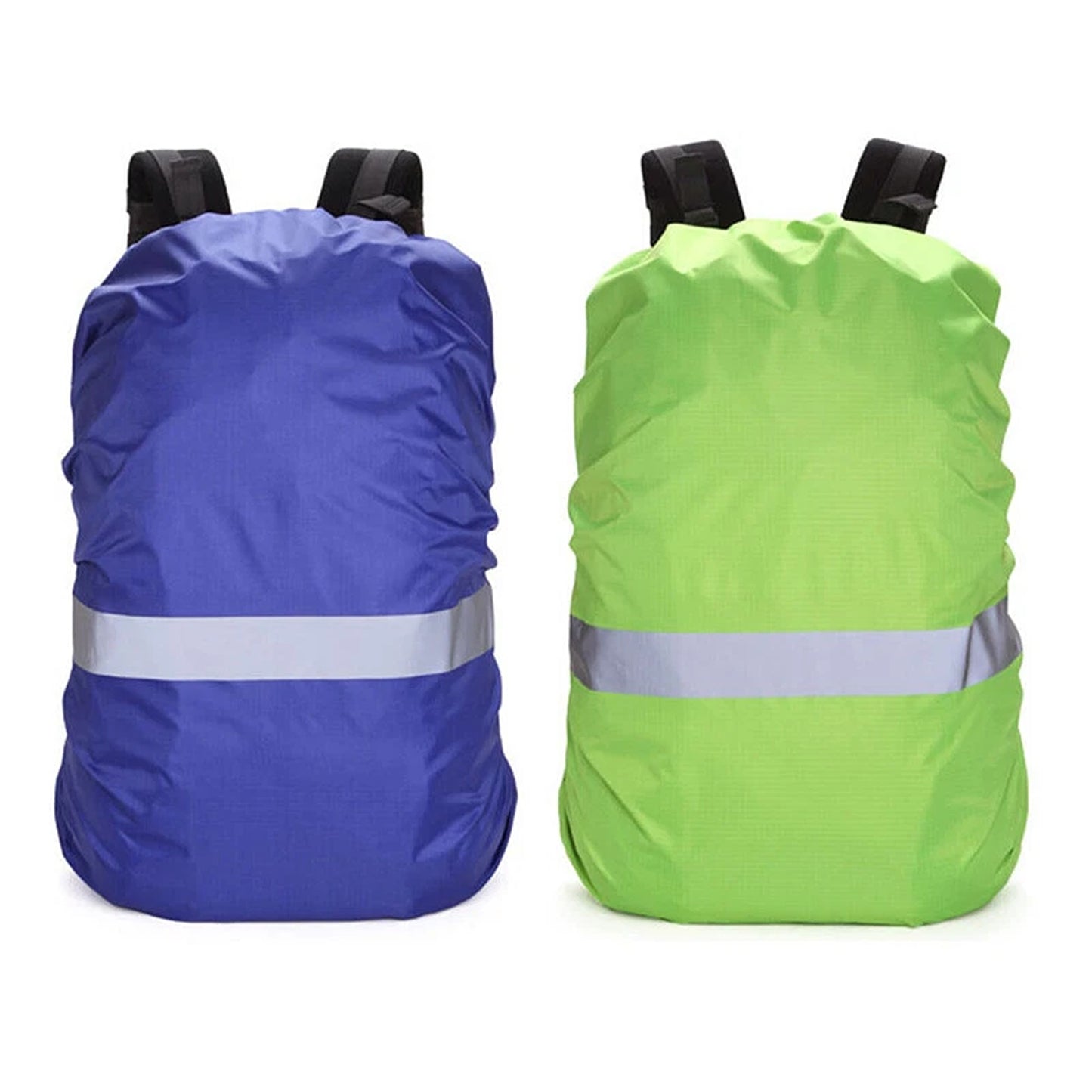 Lightweight Foldable Travel Backpack with Rain Cover for Outdoor Use - Green