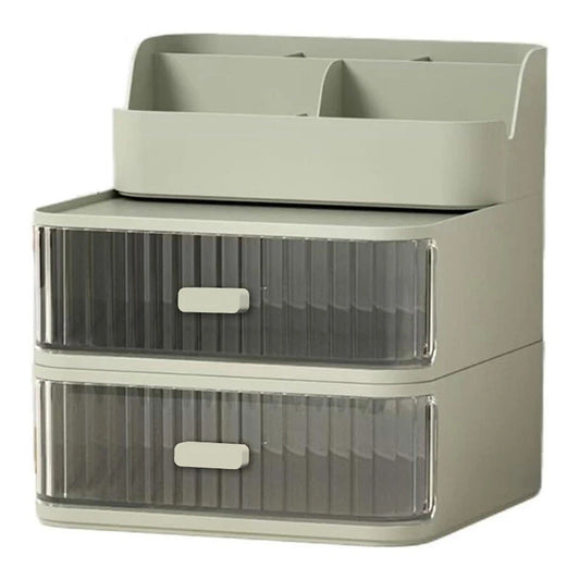 Green Multi Purpose Cosmetic and Stationery Organizer