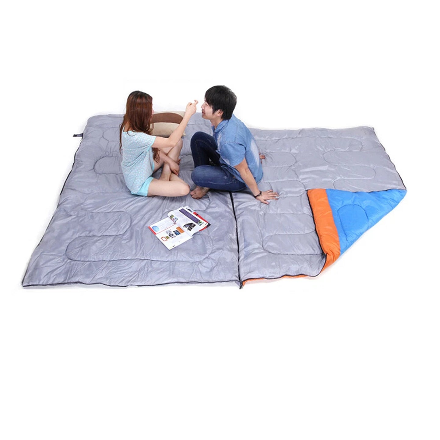 Large Double Sleeping Bag for Cold Weather Camping