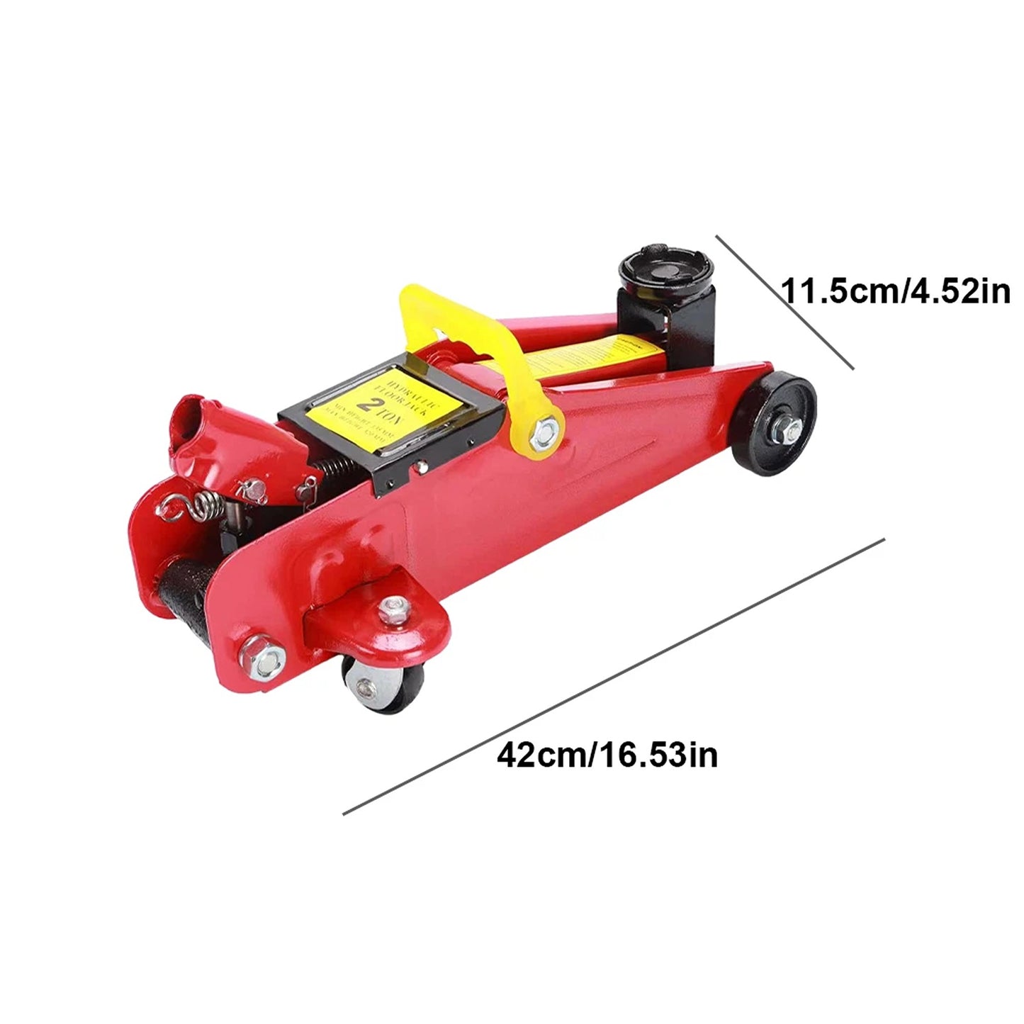 2 Ton Low Profile Hydraulic Trolley Jack Car Quick Lifting