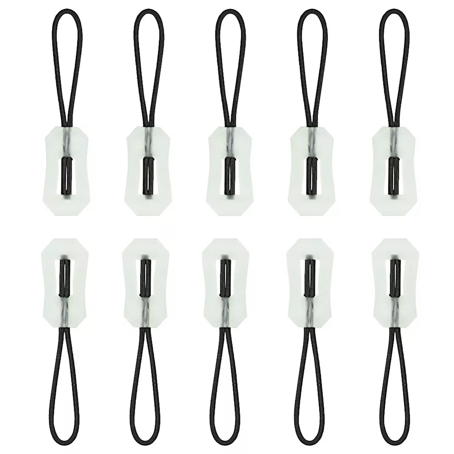 Luminous Zipper Puller Heads for Repair and Replacement