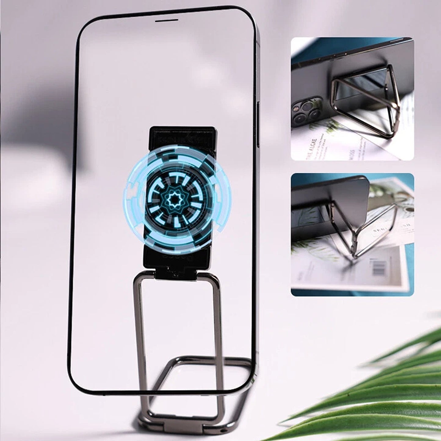 Magnetic Phone Ring Holder and Car Mount Universal for iPhone iPad and Android