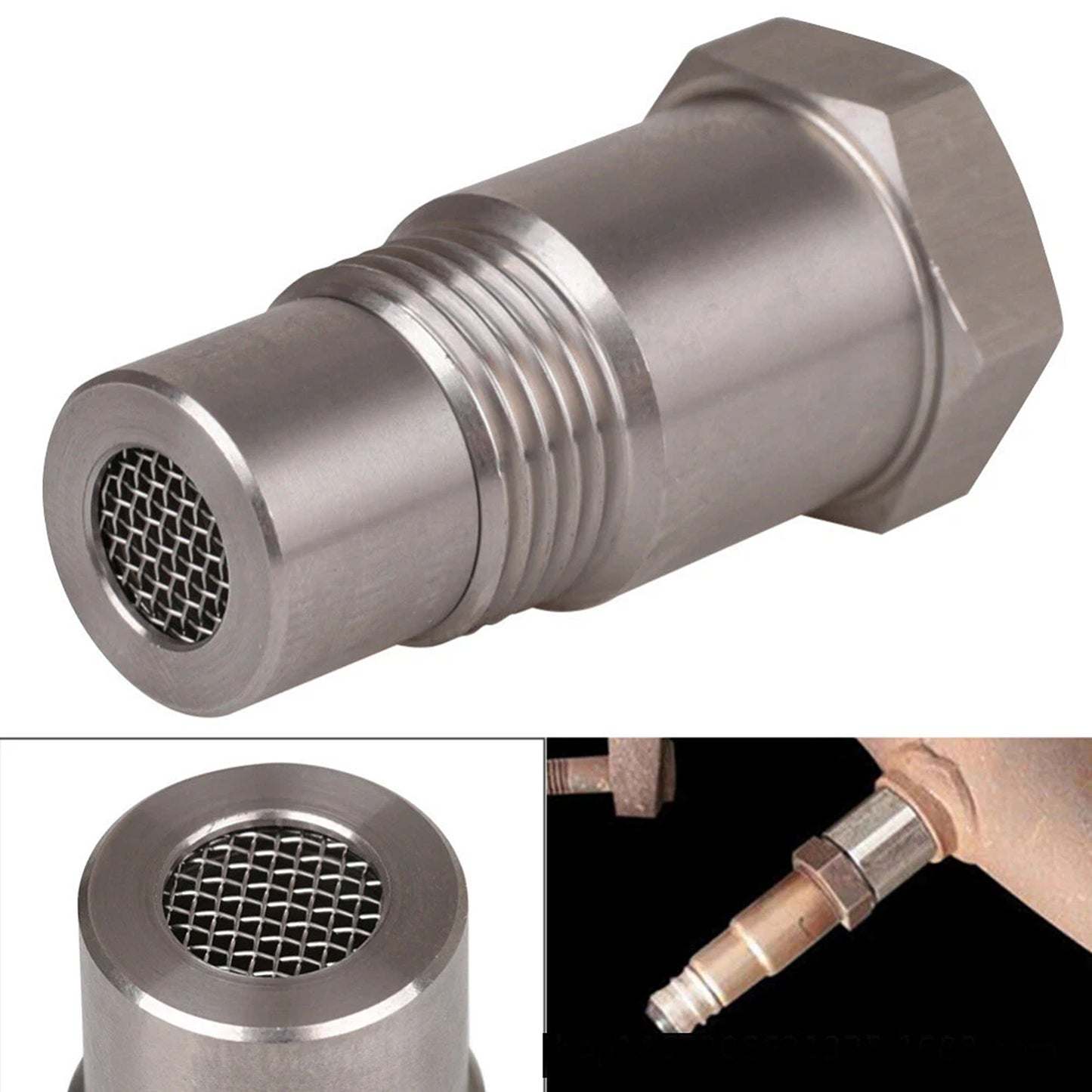 Catalytic Converter O2 Sensor Spacer Adapter Set of 2