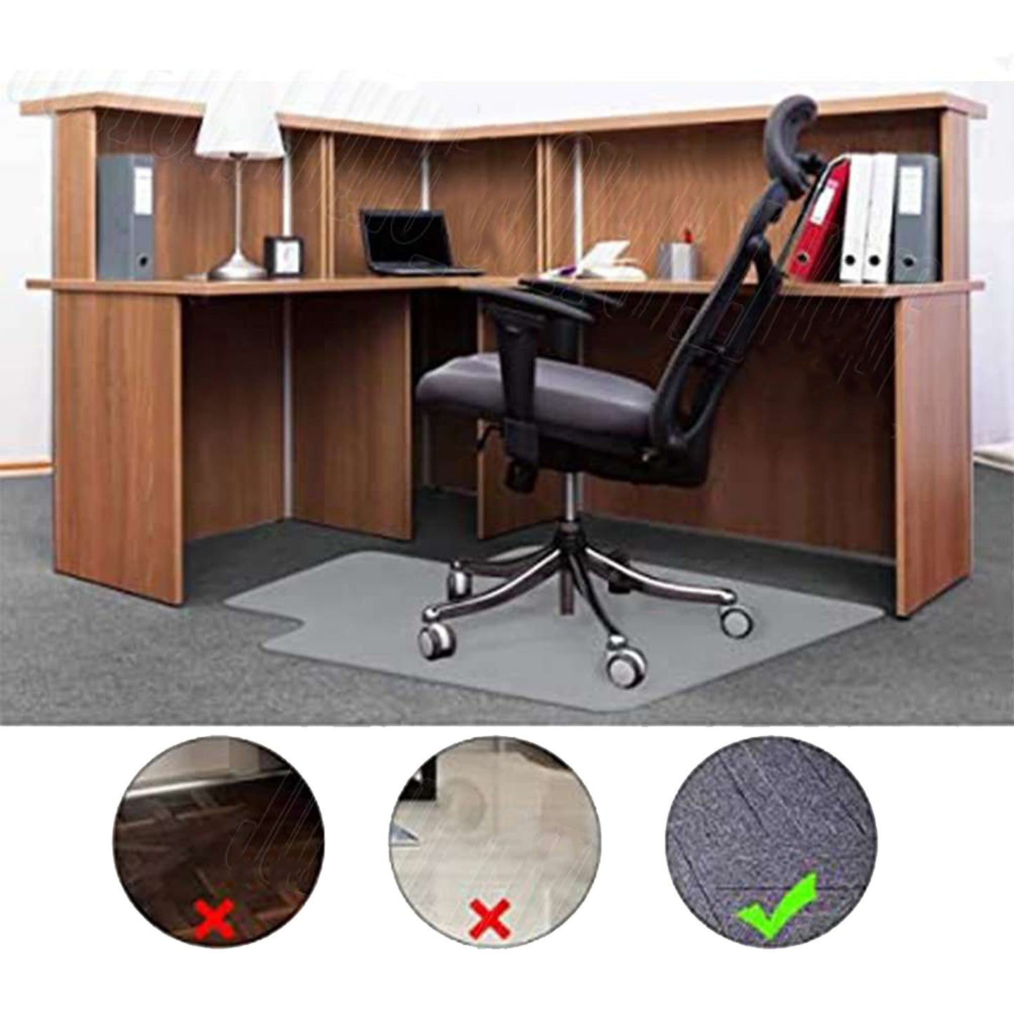 Home Office Room Chair Mat Carpet Floor Protector Mat