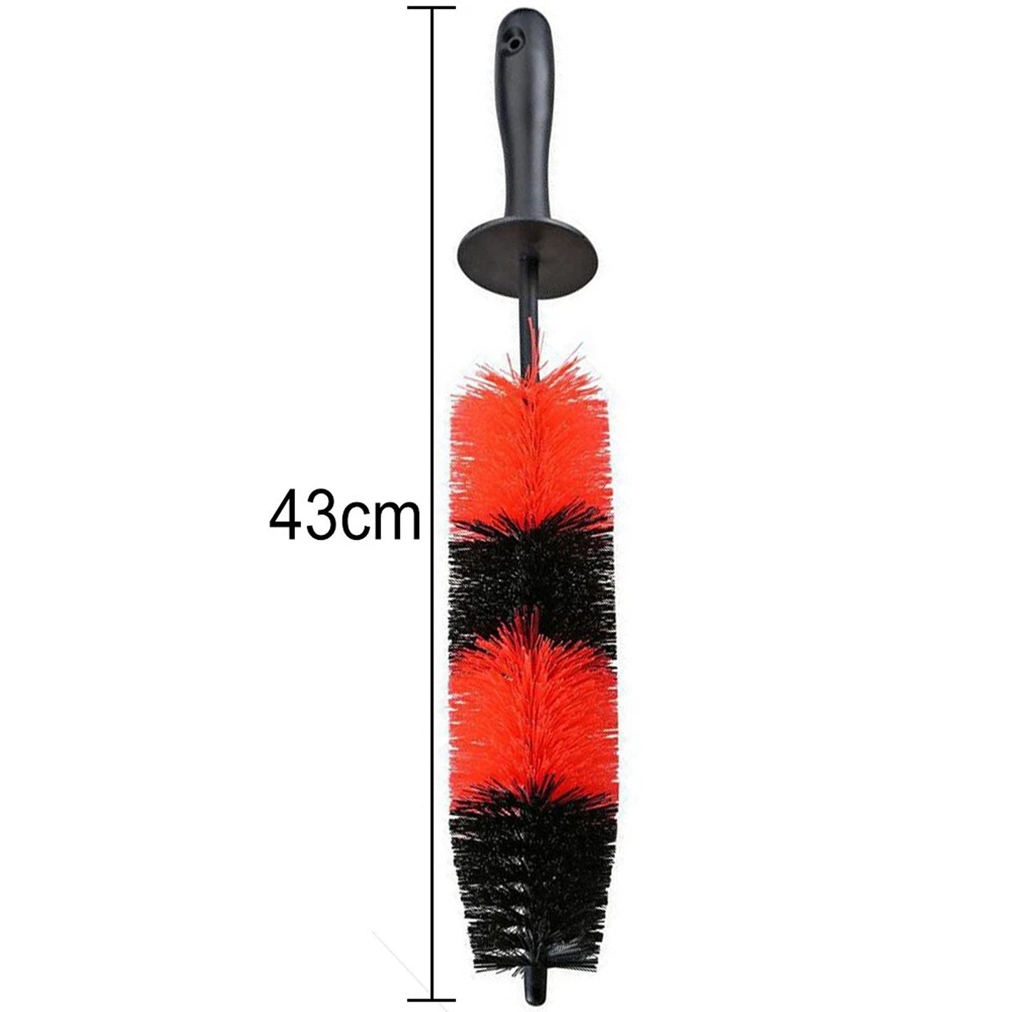 Car Wheel and Tire Cleaning Brush for Vehicle Detailing