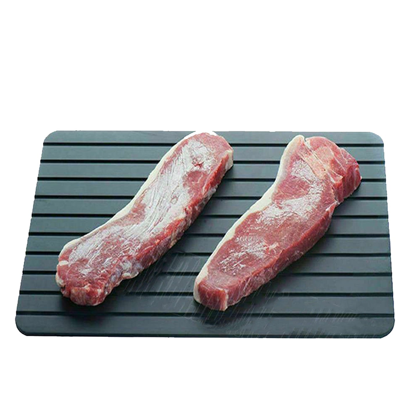 Kitchen Defrosting Tray Metal Plate Frozen Meat Food