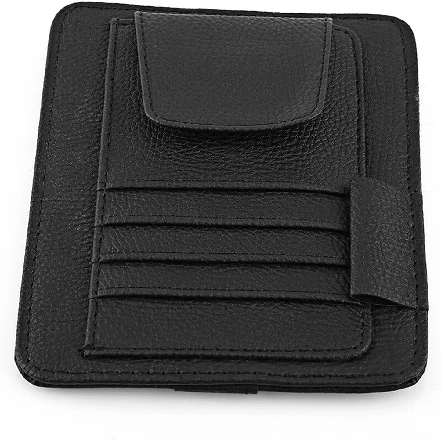 Car Sun Visor Organizer with Sunglasses and Card Holder