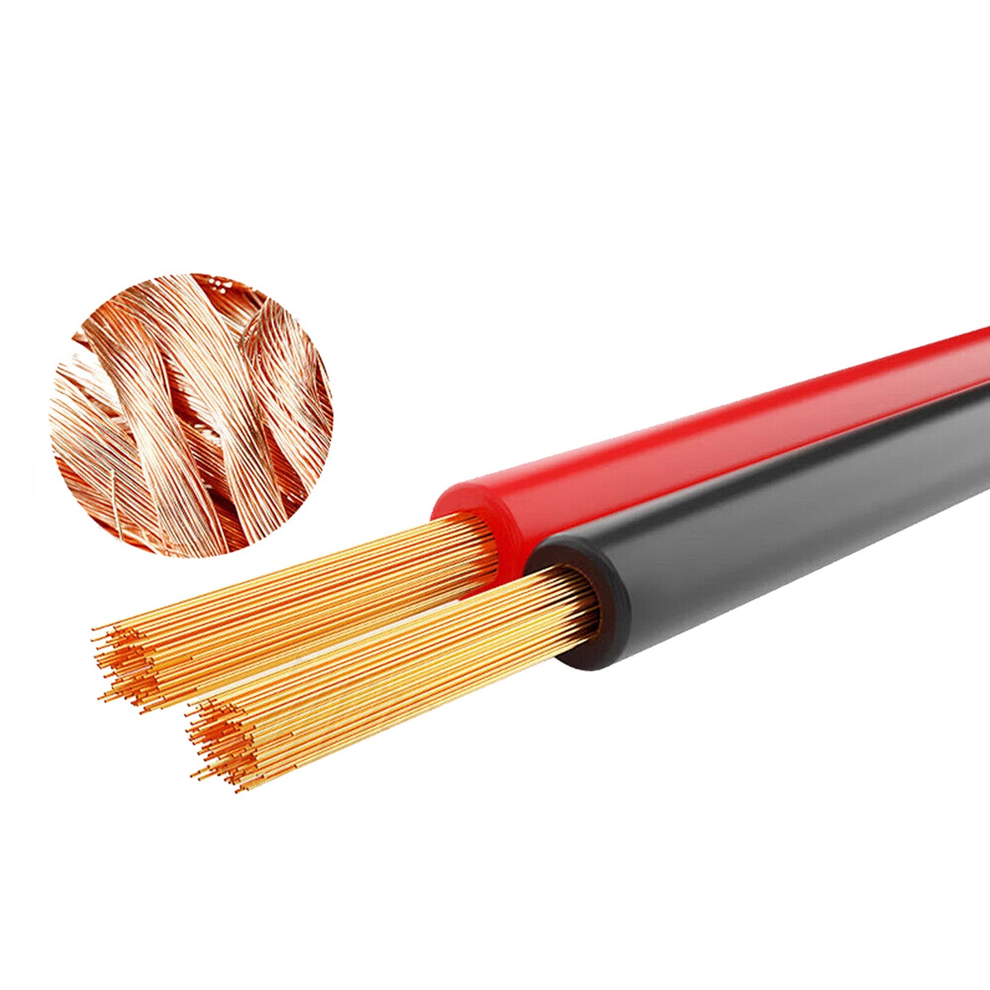 Speaker Cable Wire Sound Home Stereo Hifi Car Audio 100M