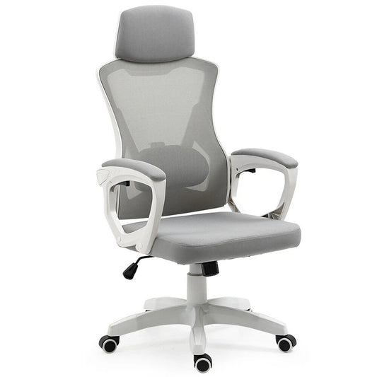 Ergonomic Mesh Office Chair Reclining Executive Desk Chair White