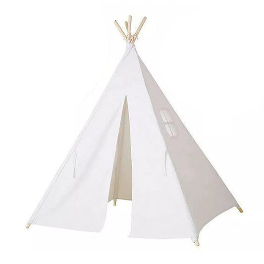Large Cotton Canvas Teepee Tent Playhouse for Children Boys and Girls