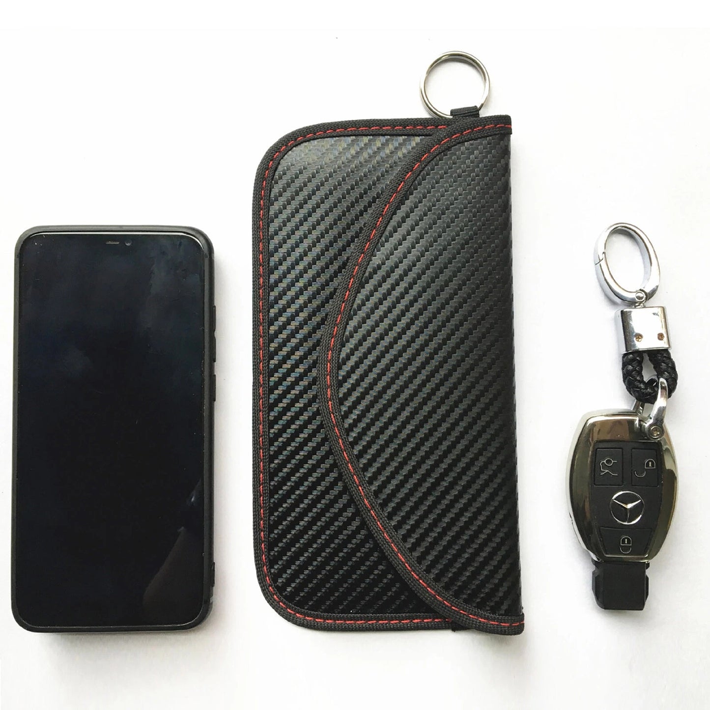 RFID Signal Blocking Faraday Pouch for Phones and Wallets
