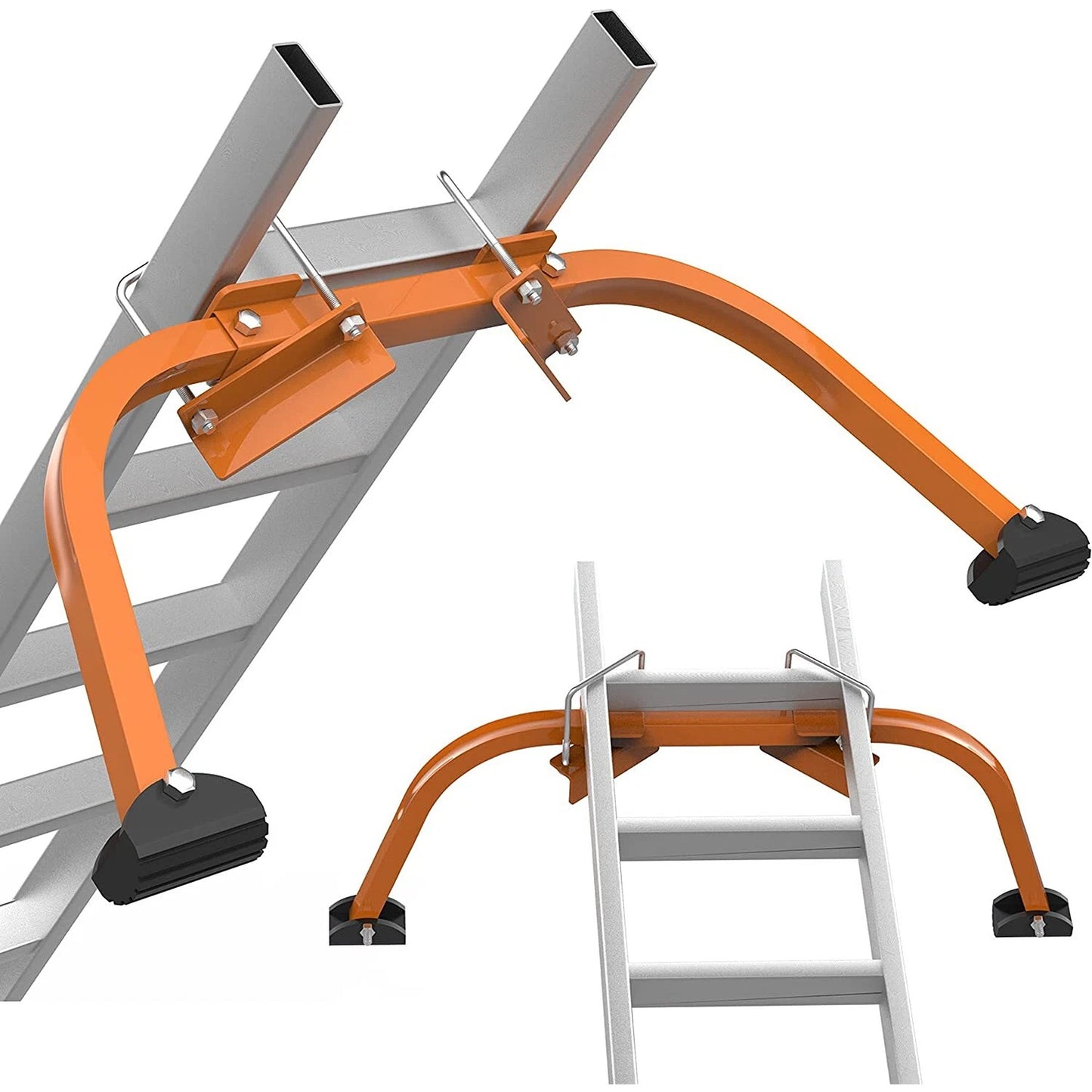Heavy Duty Steel Ladder Stabilizer Roof Wall Standoff Accessory