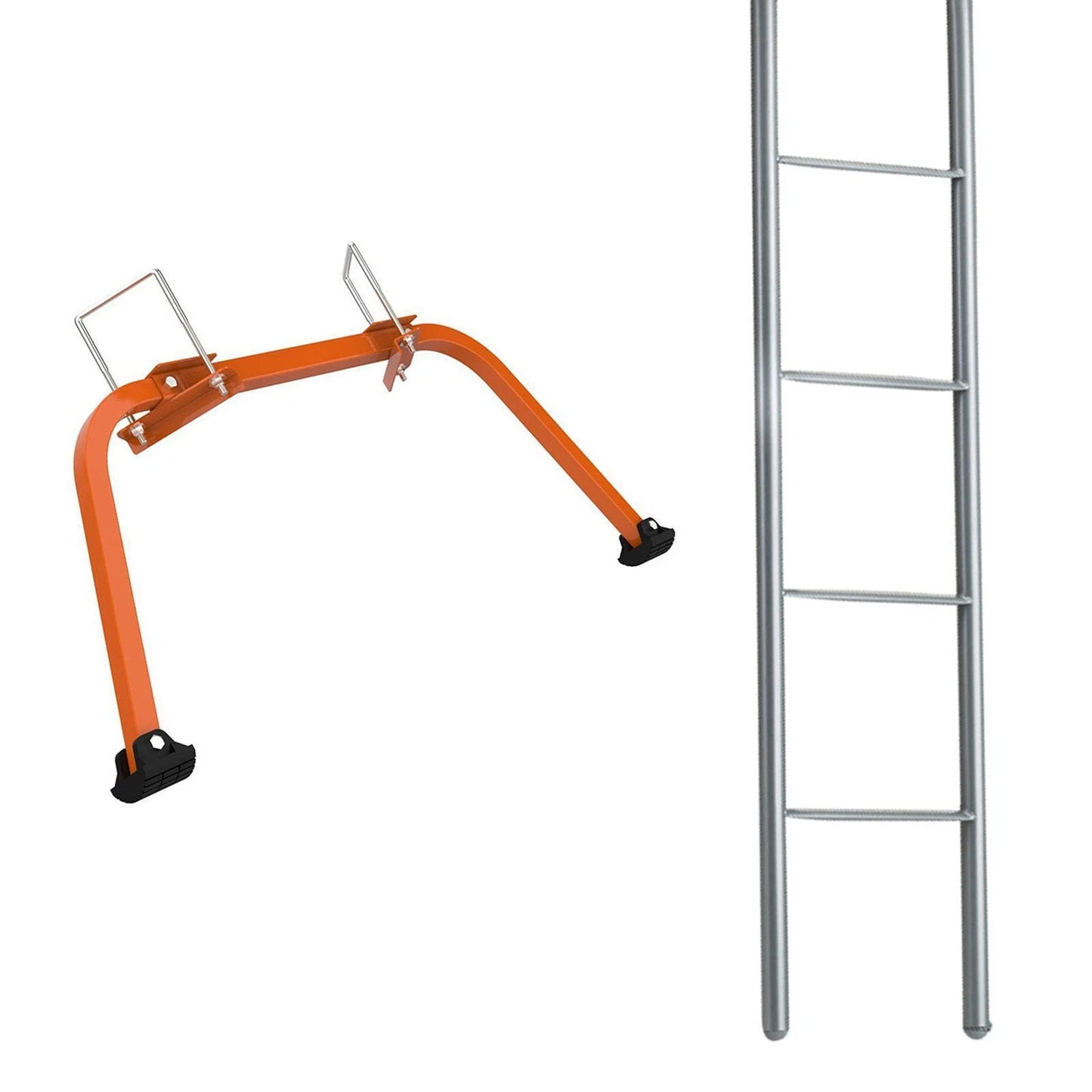 Heavy Duty Steel Ladder Stabilizer Roof Wall Standoff Accessory