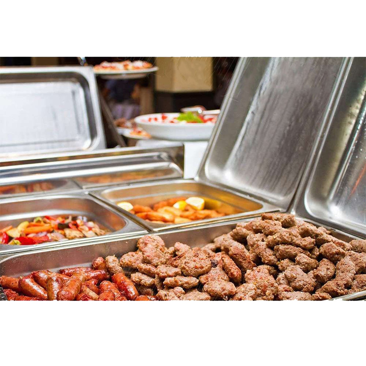 Stainless Steel Chafing Dish Buffet Food Warmer Pan
