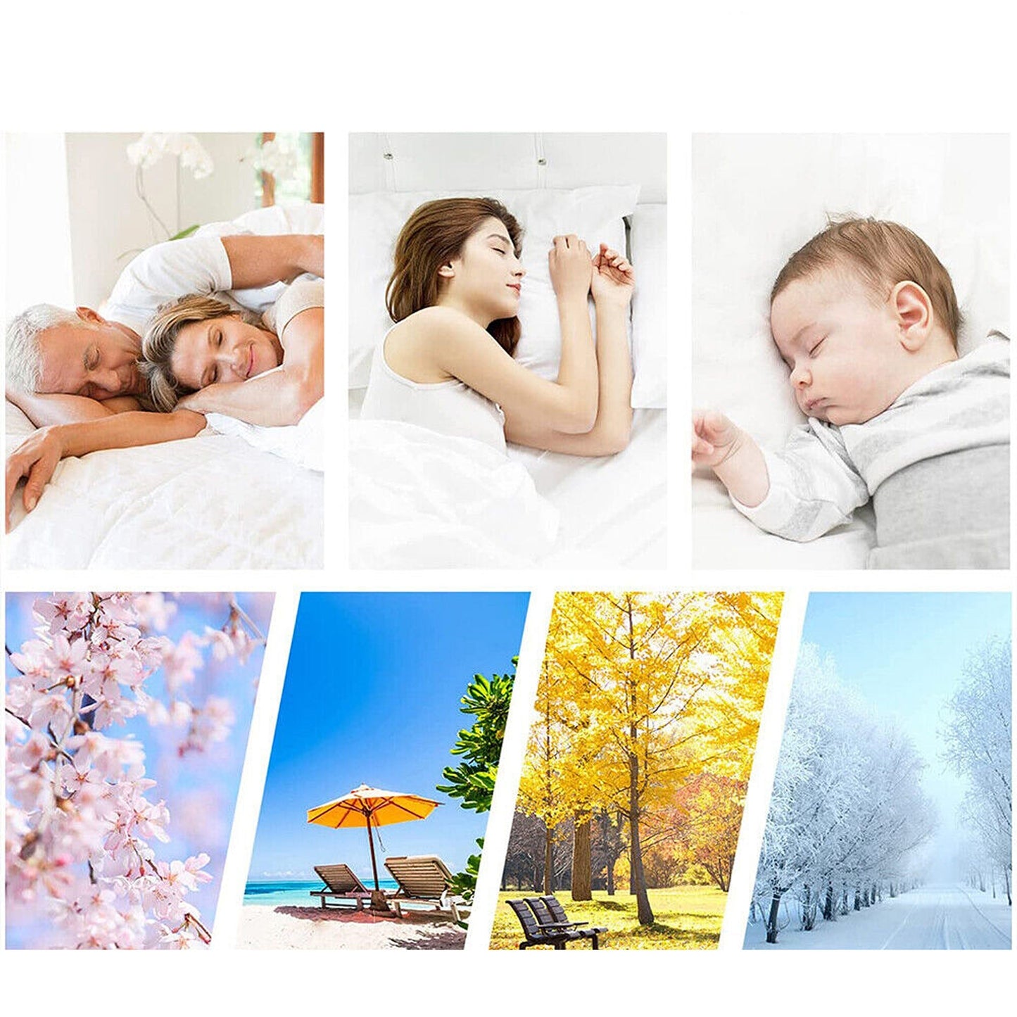 Bamboo Pillowtop Mattress Topper 100GSM Bed Protector Queen King