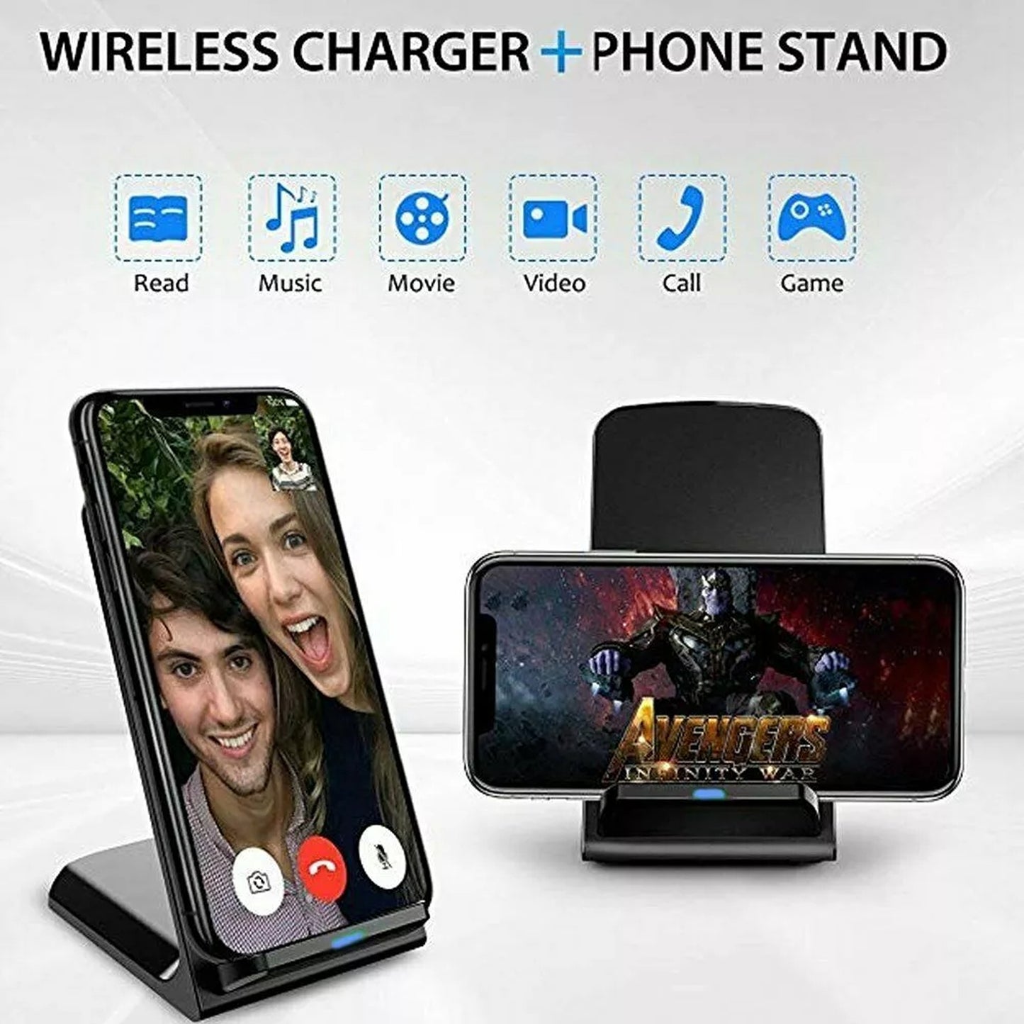 30W Wireless Charging Stand Dock for iPhone 11 12 13 14 Pro Max