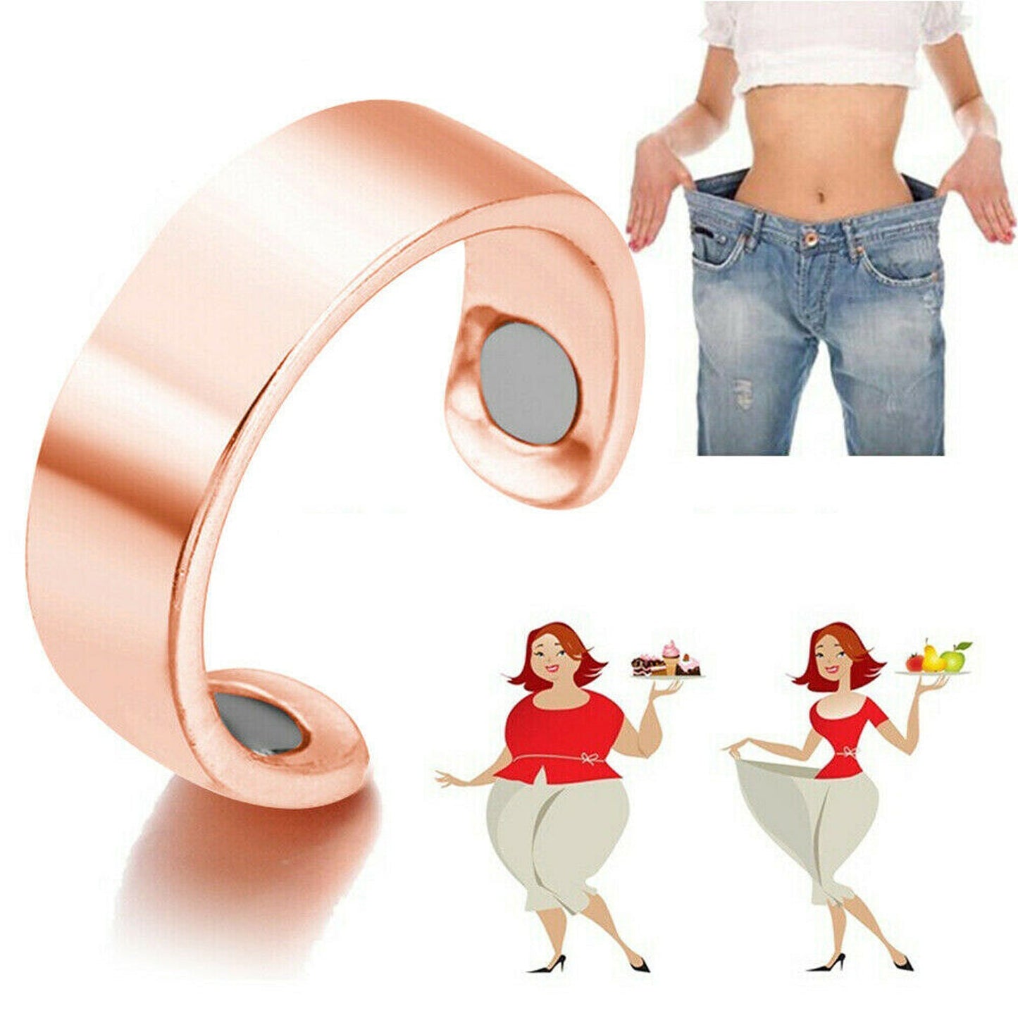 Sleep Care Anti Apnea Sleeping Aid Device - Rose Gold